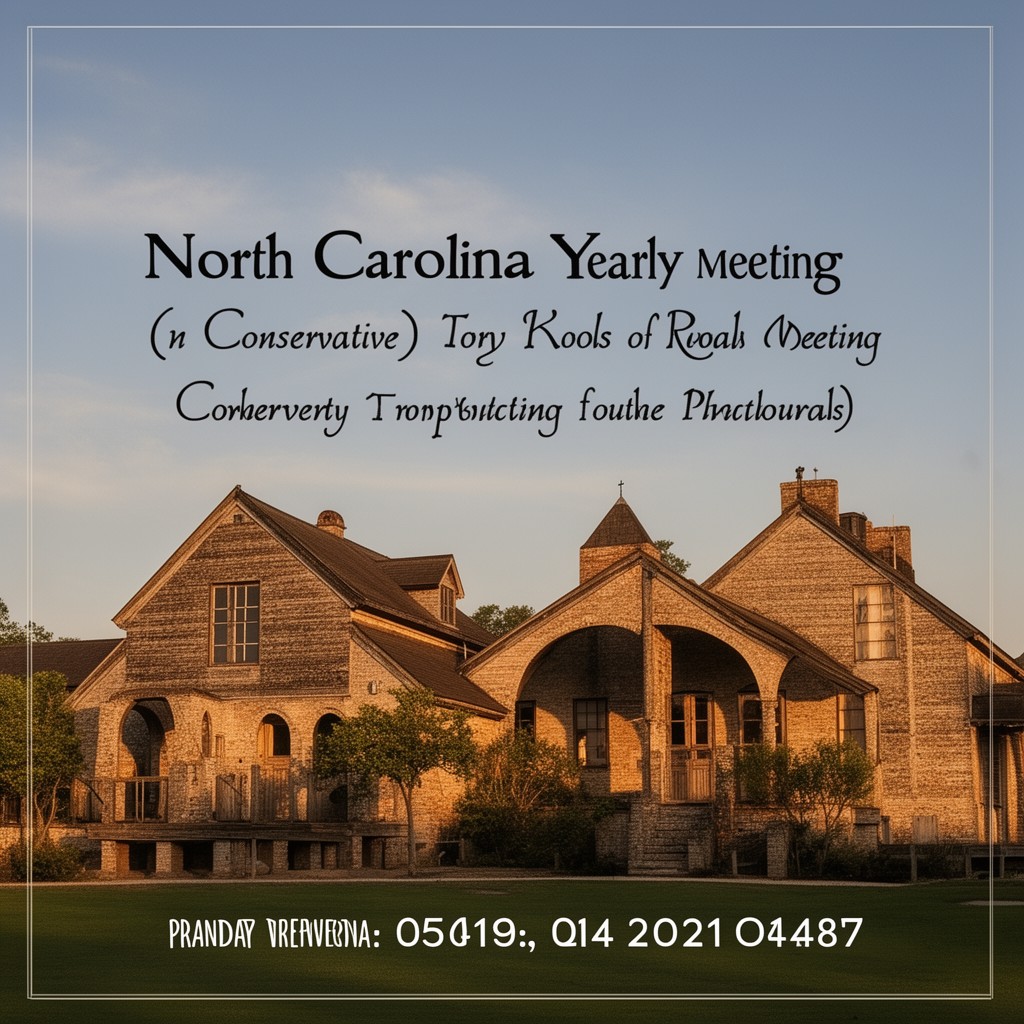 AI-generated illustration of North Carolina Yearly Meeting (Conservative)