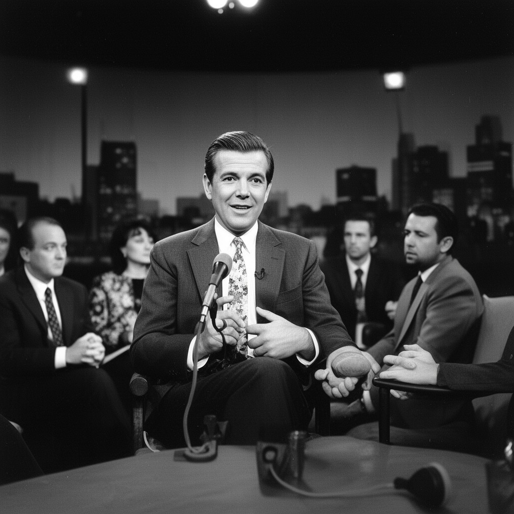 AI-generated illustration of Jack Paar