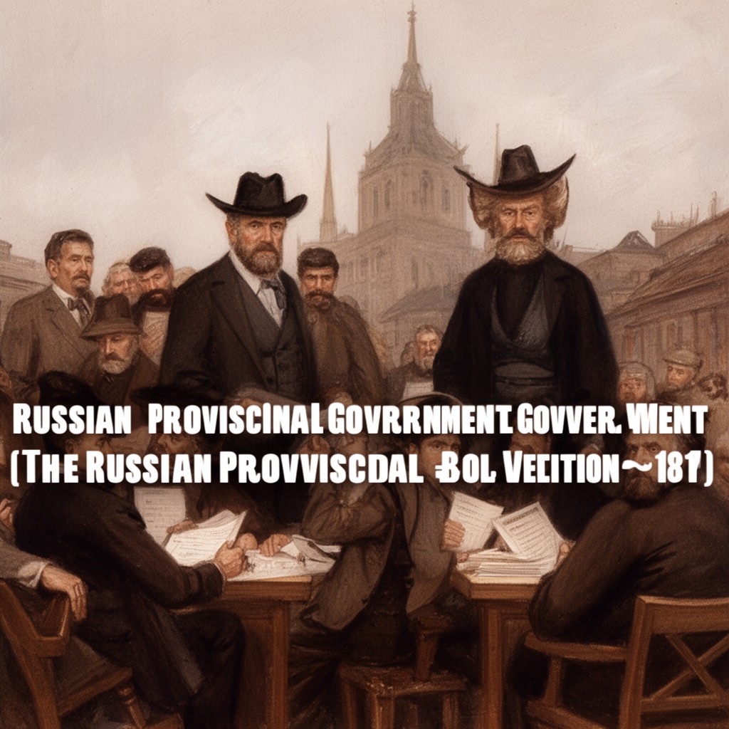 AI-generated illustration of Russian Provisional Government