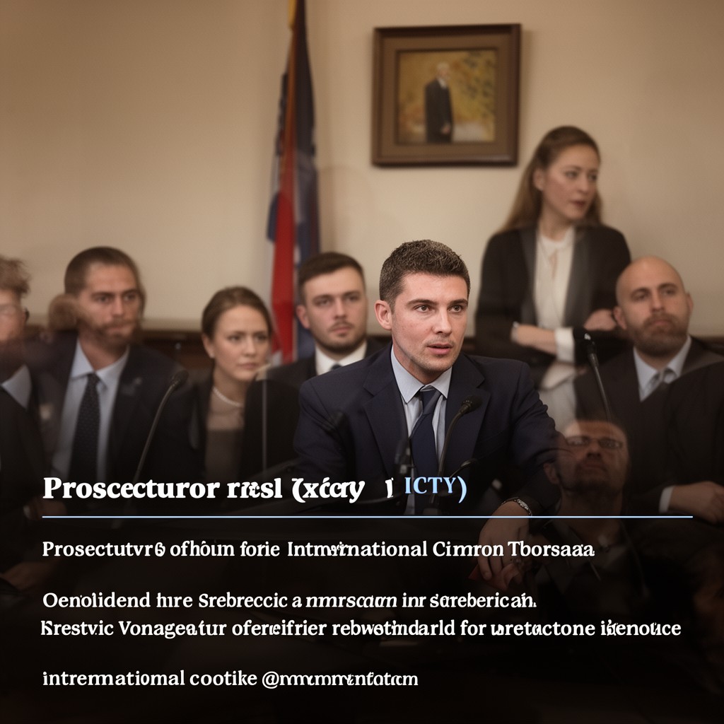 AI-generated illustration of Prosecutor v. Krstić (ICTY)