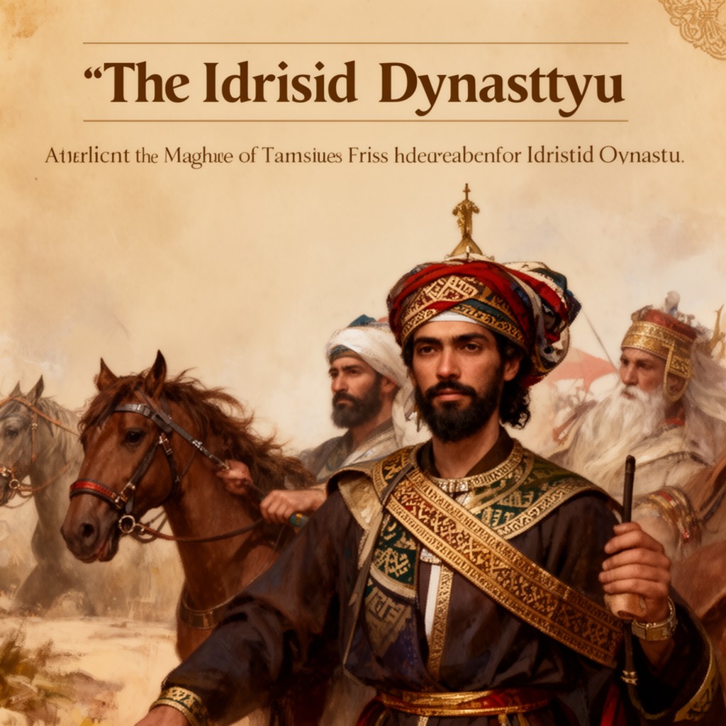 AI-generated illustration of Idrisid dynasty