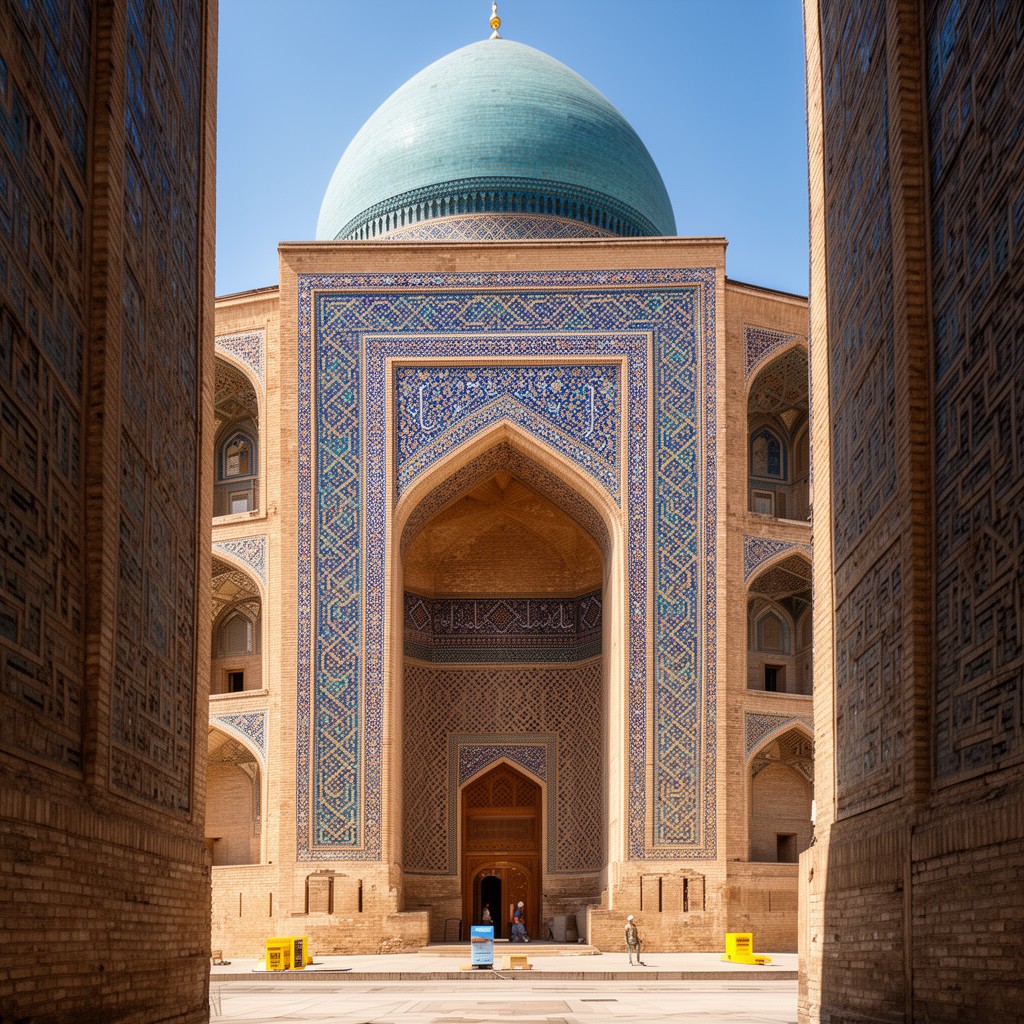 AI-generated illustration of Seljuk architecture