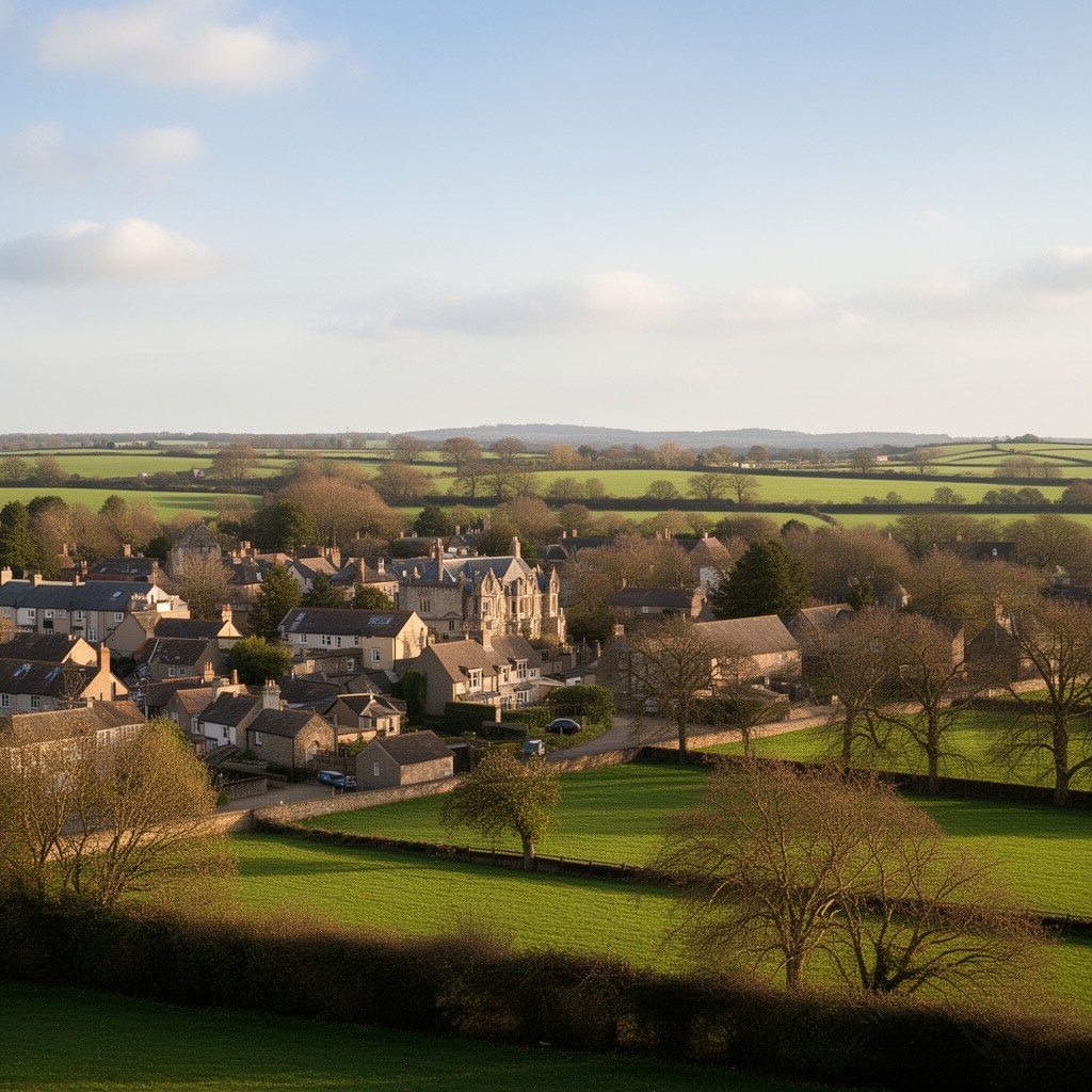 AI-generated illustration of King's Lynn and West Norfolk district