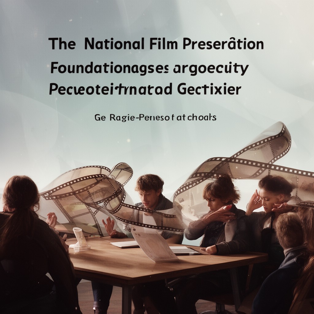 AI-generated illustration of National Film Preservation Foundation