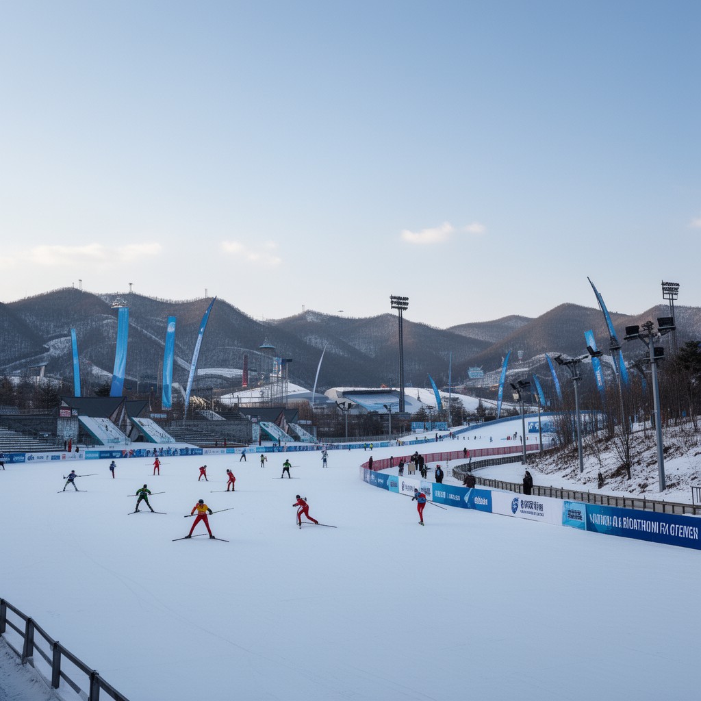 AI-generated illustration of National Biathlon Centre