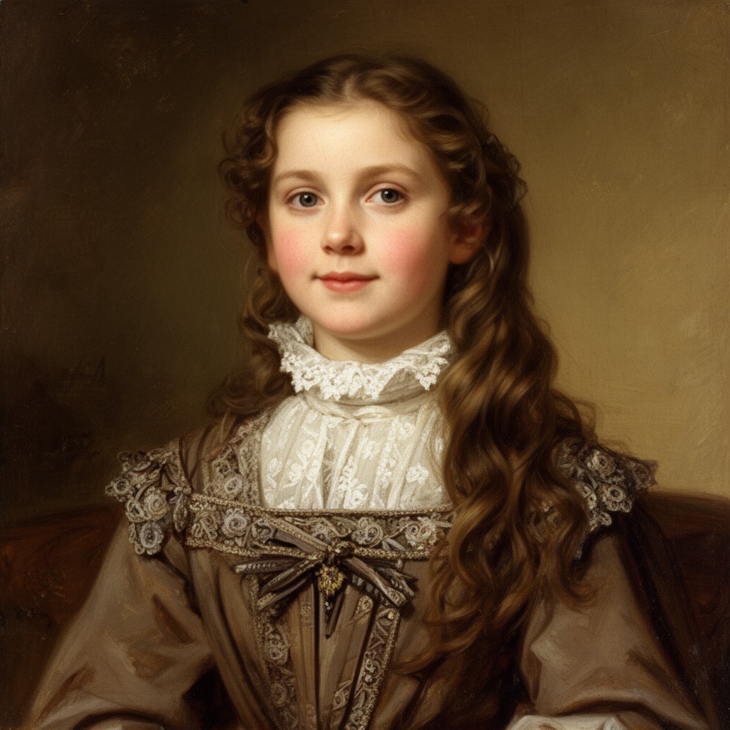 AI-generated illustration of Mary Allerton