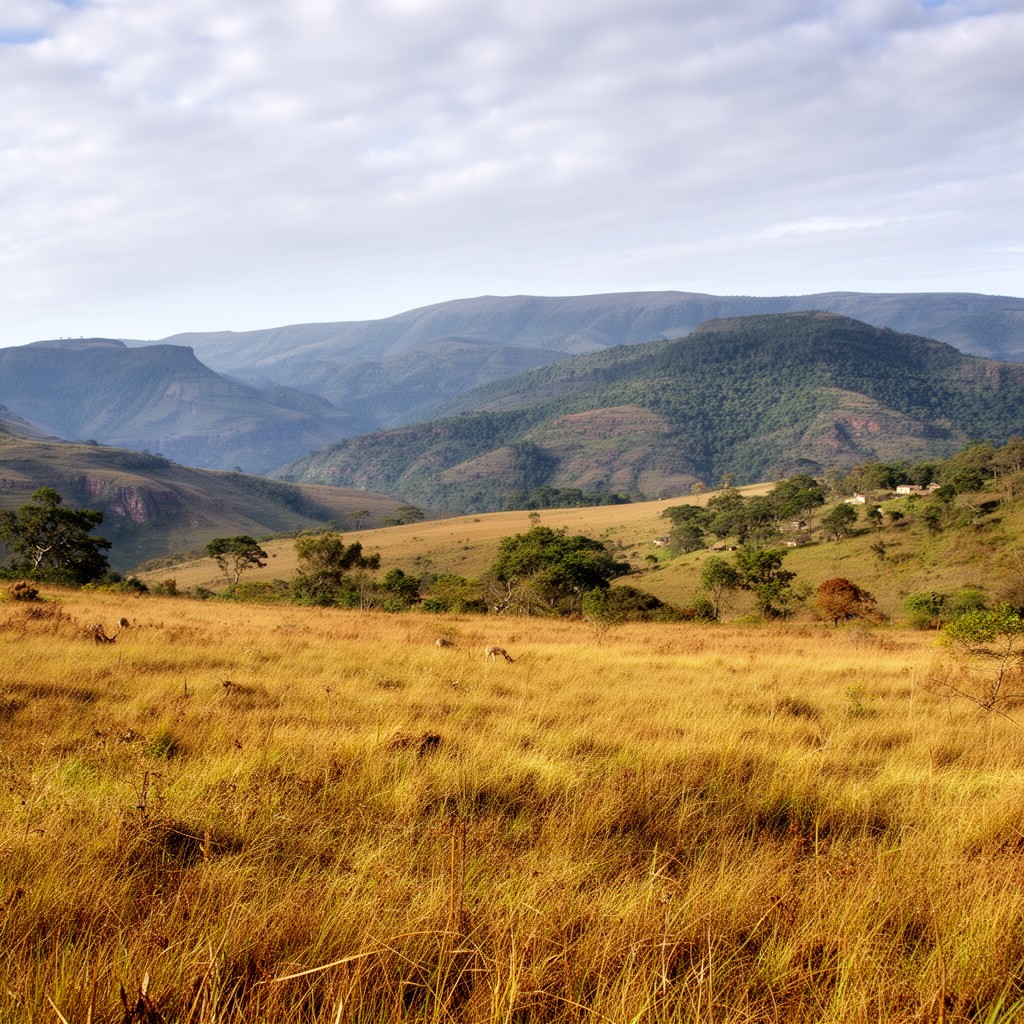 AI-generated illustration of Nyanga National Park