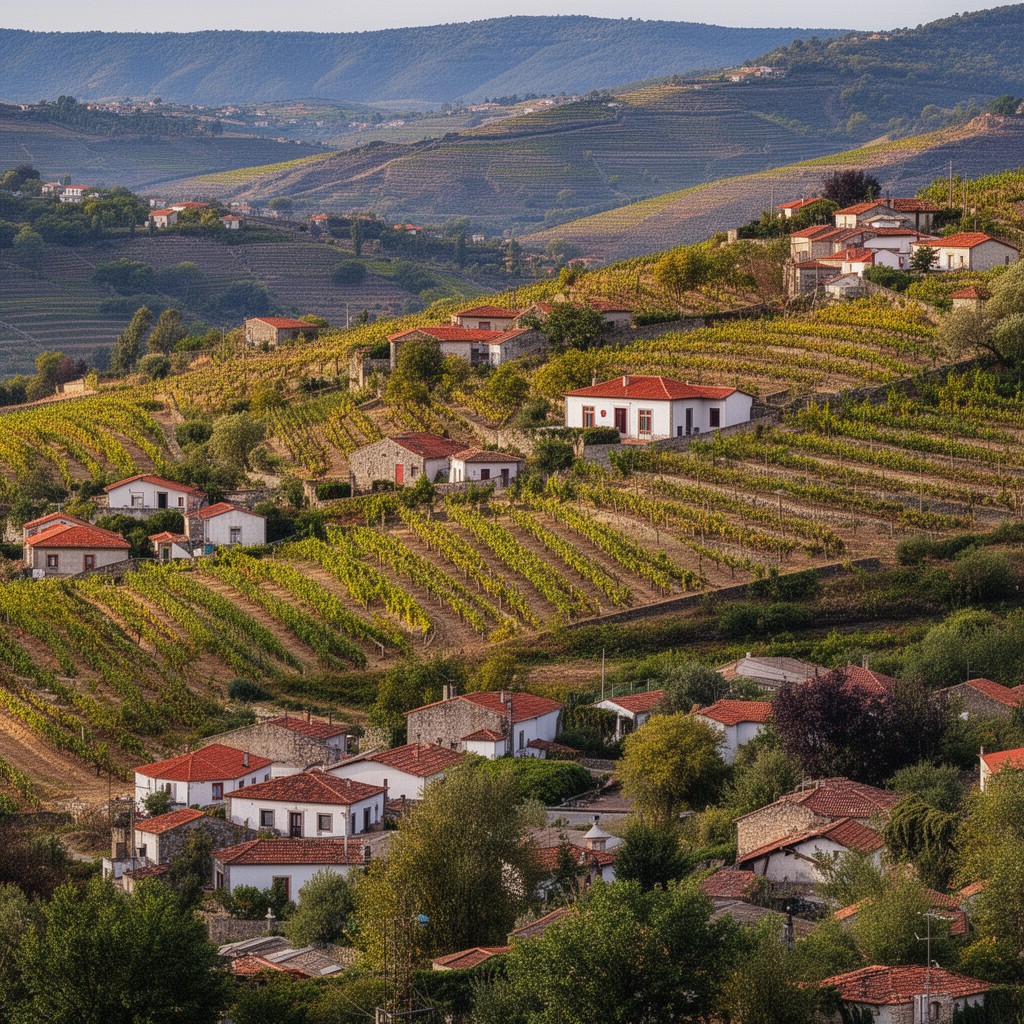 AI-generated illustration of Covas do Douro