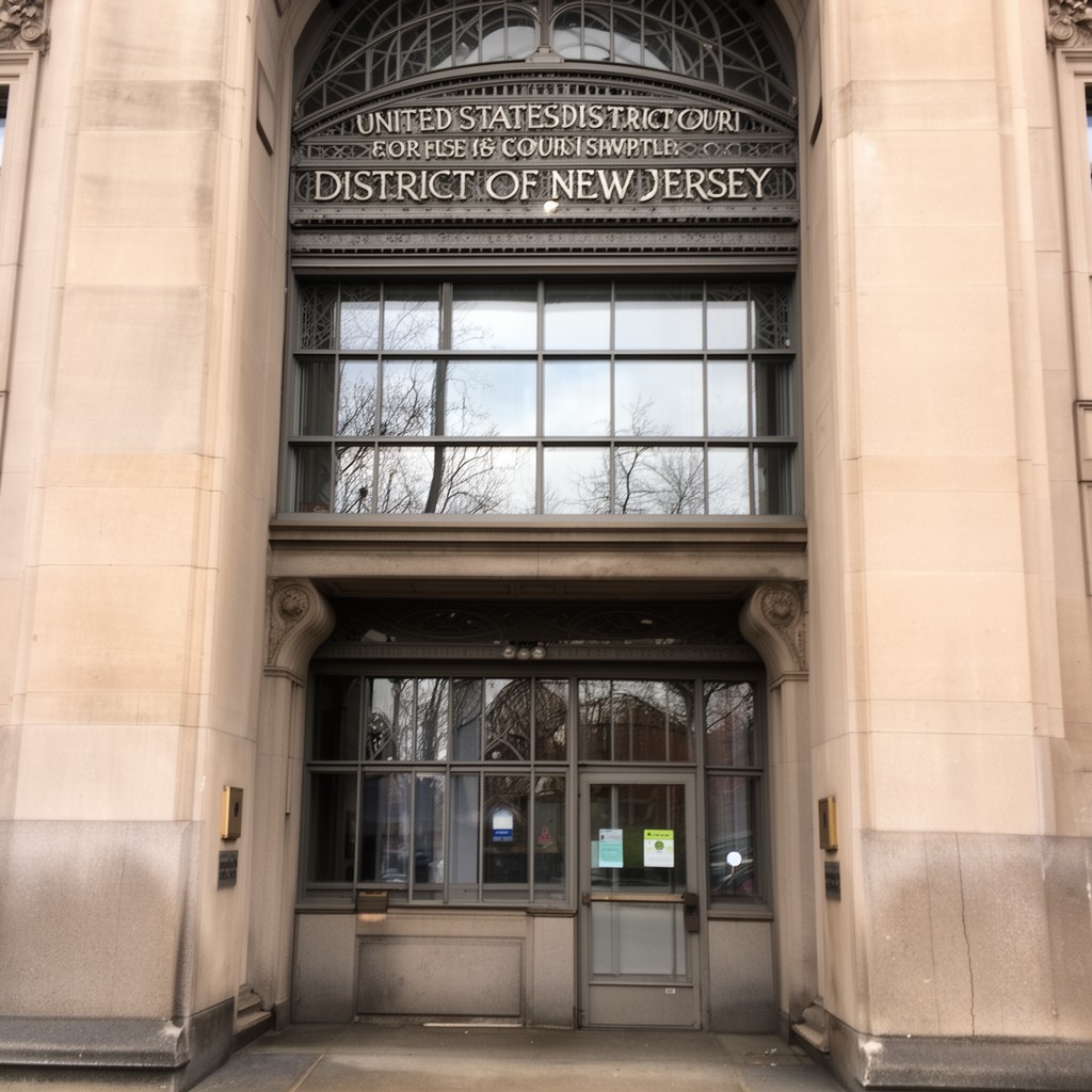 AI-generated illustration of United States District Court for the District of New Jersey