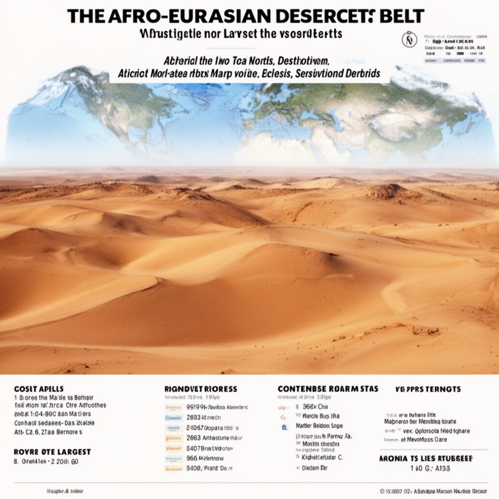 AI-generated illustration of Afro-Eurasian desert belt