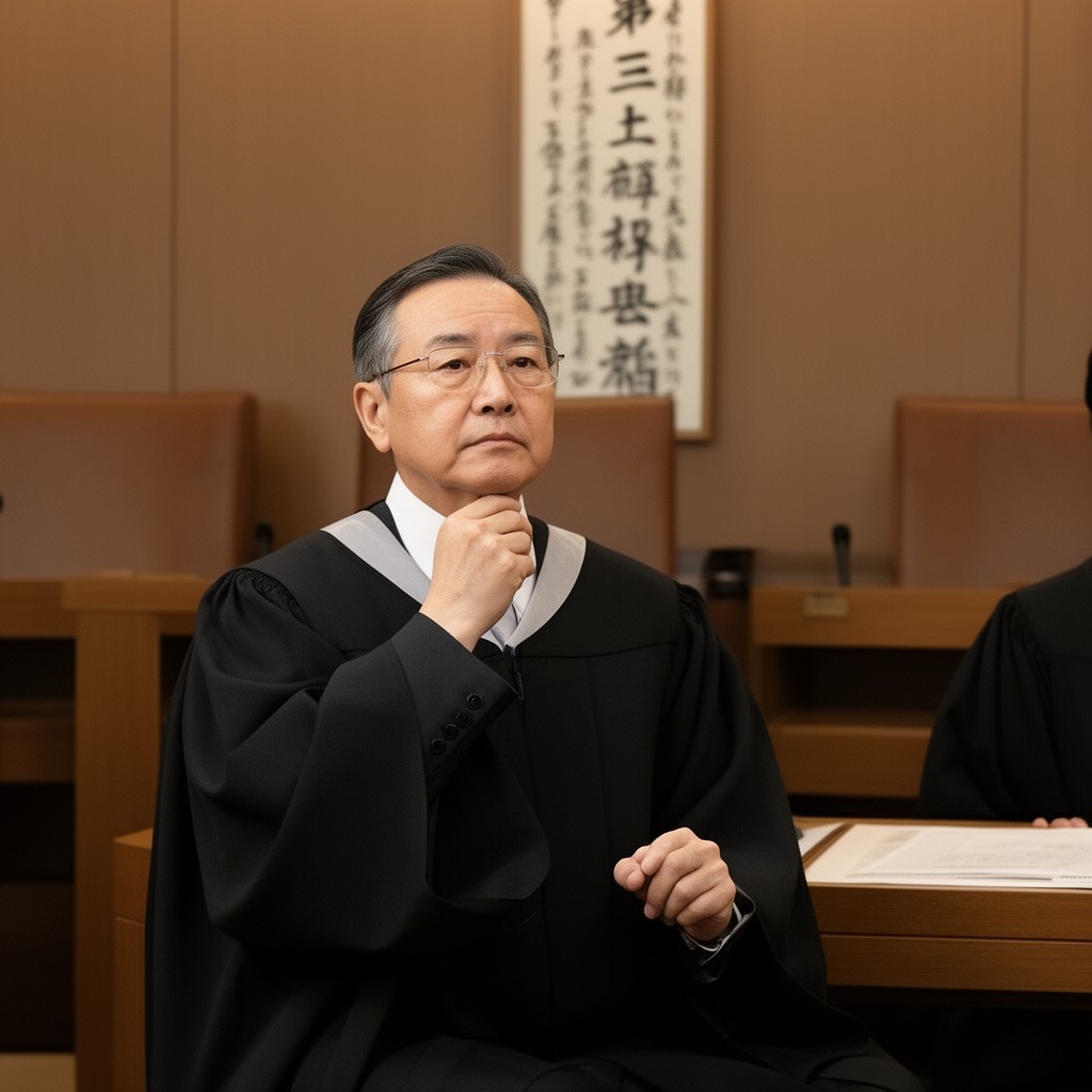 AI-generated illustration of Justice of the Supreme Court of Japan