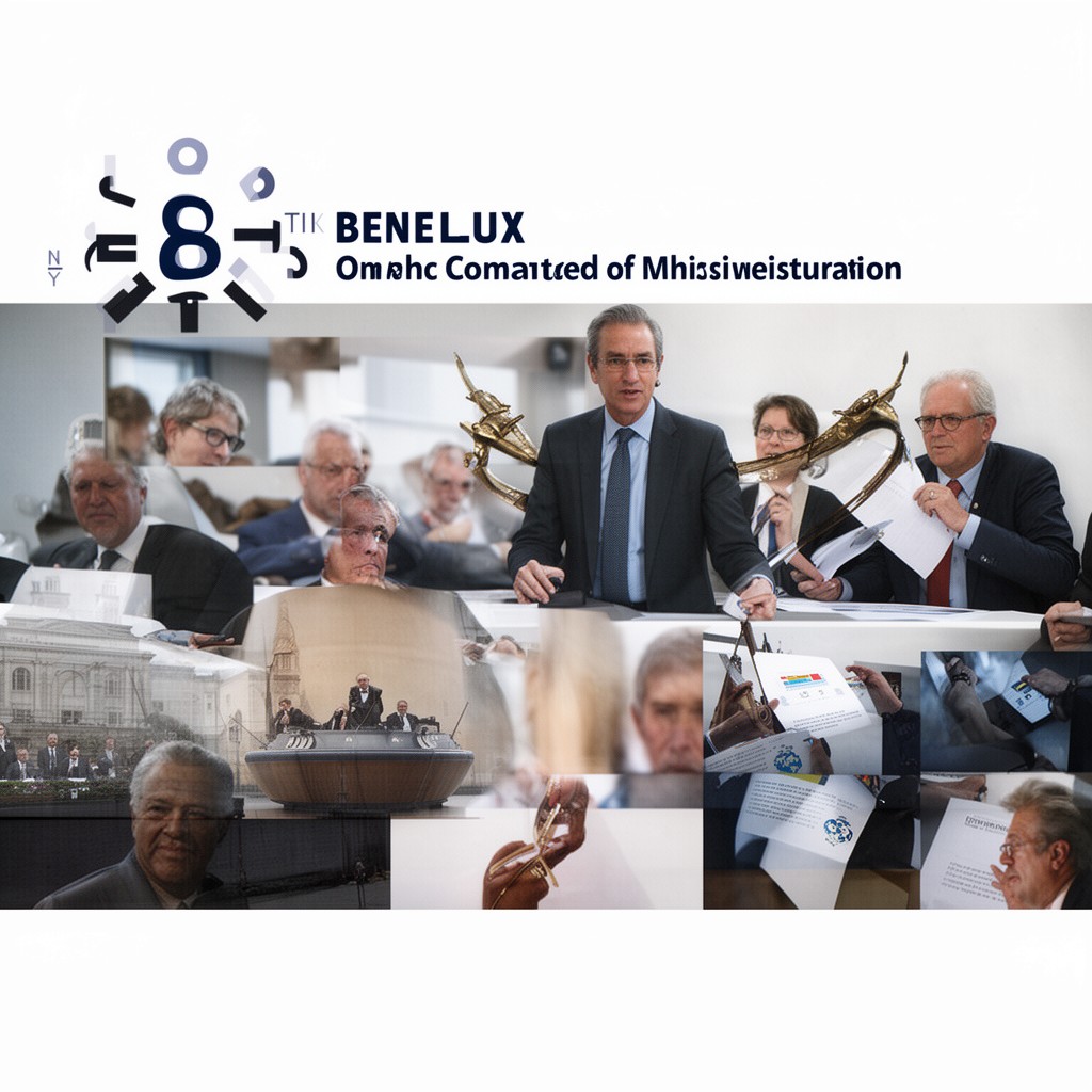 AI-generated illustration of Benelux Committee of Ministers