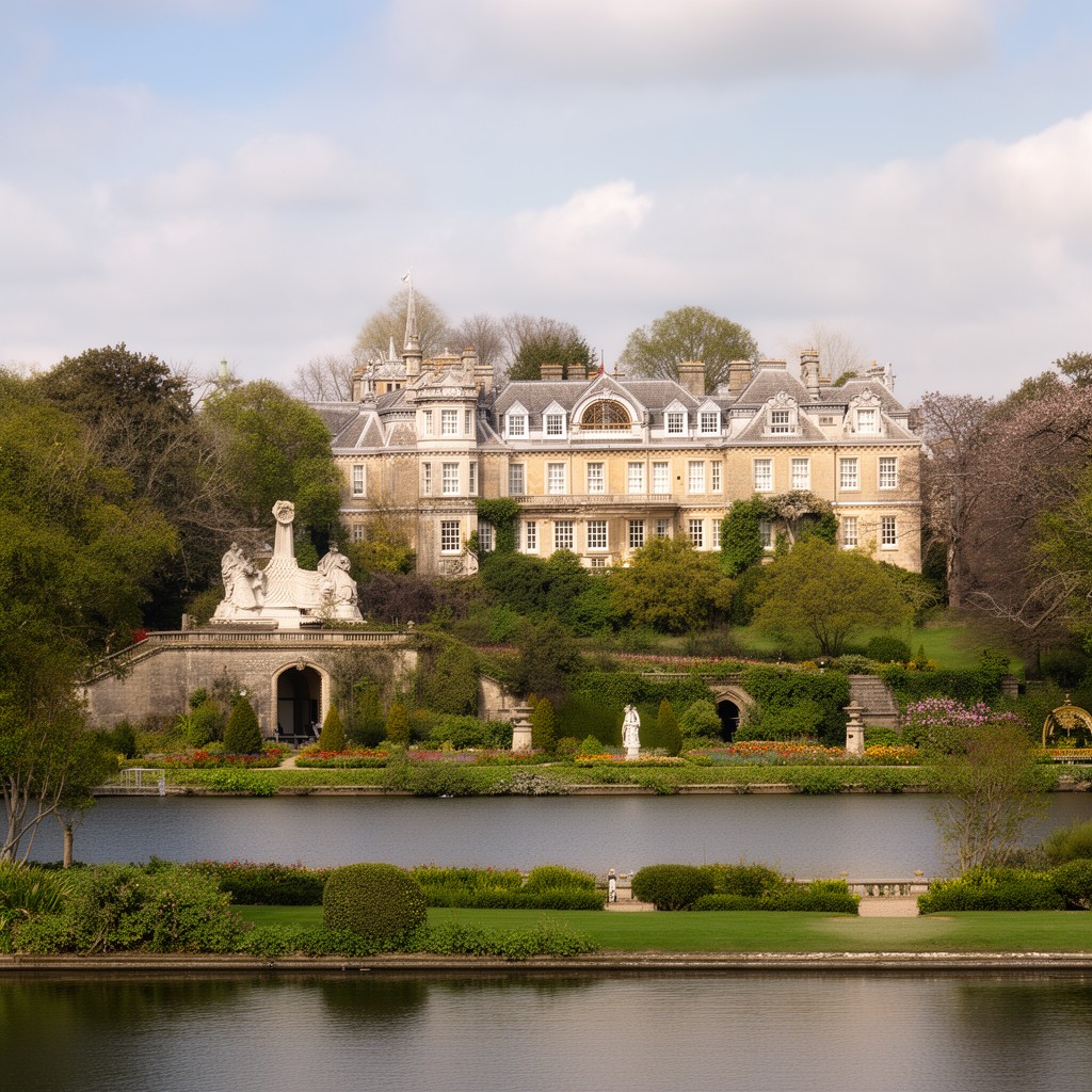 AI-generated illustration of Syon Park