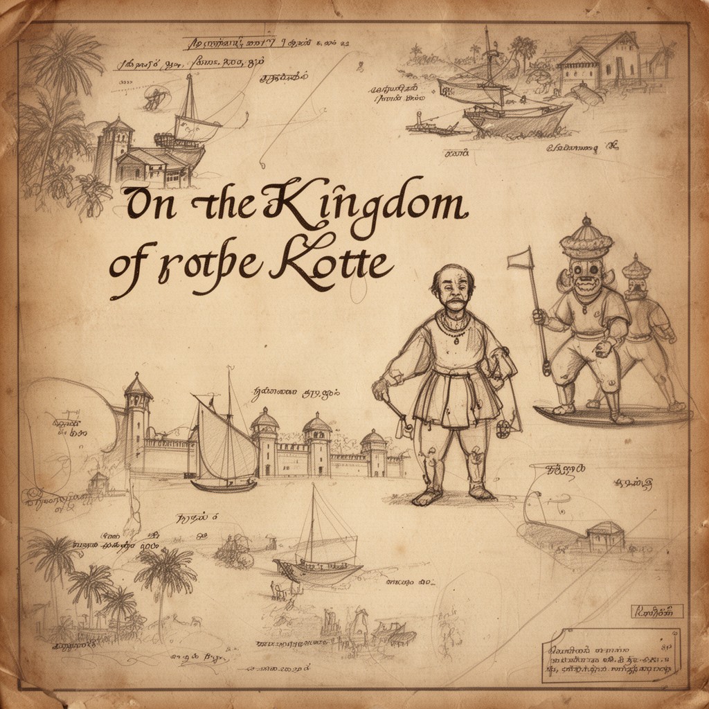 AI-generated illustration of Kingdom of Kotte