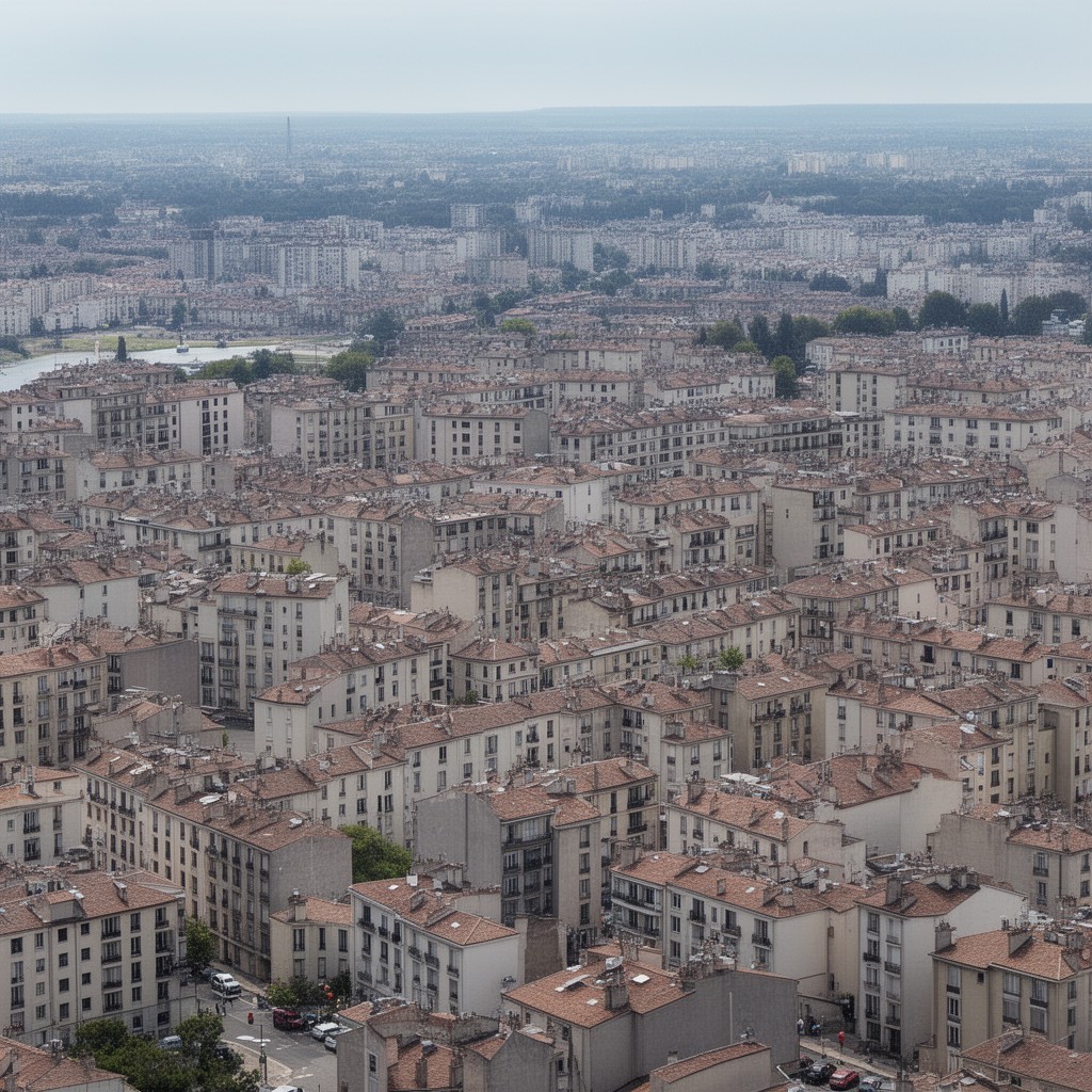 AI-generated illustration of arrondissement of Sarcelles
