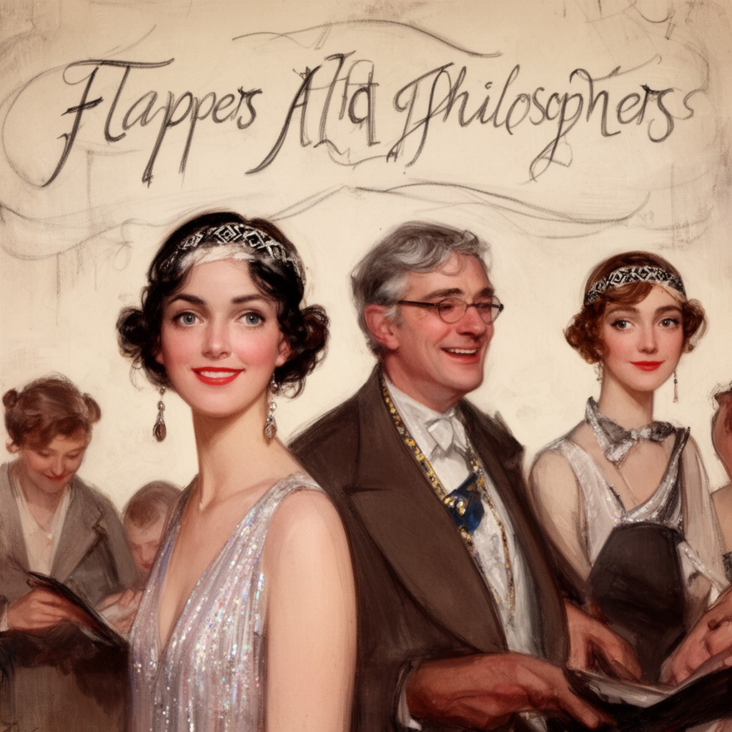 AI-generated illustration of Flappers and Philosophers