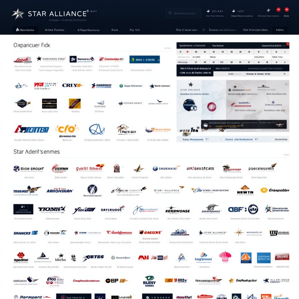 AI-generated illustration of Star Alliance