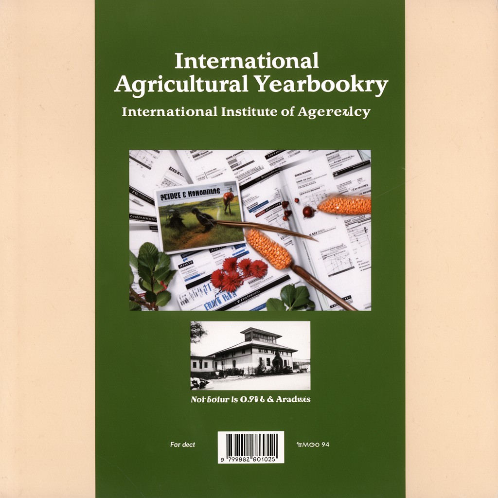AI-generated illustration of International agricultural yearbook