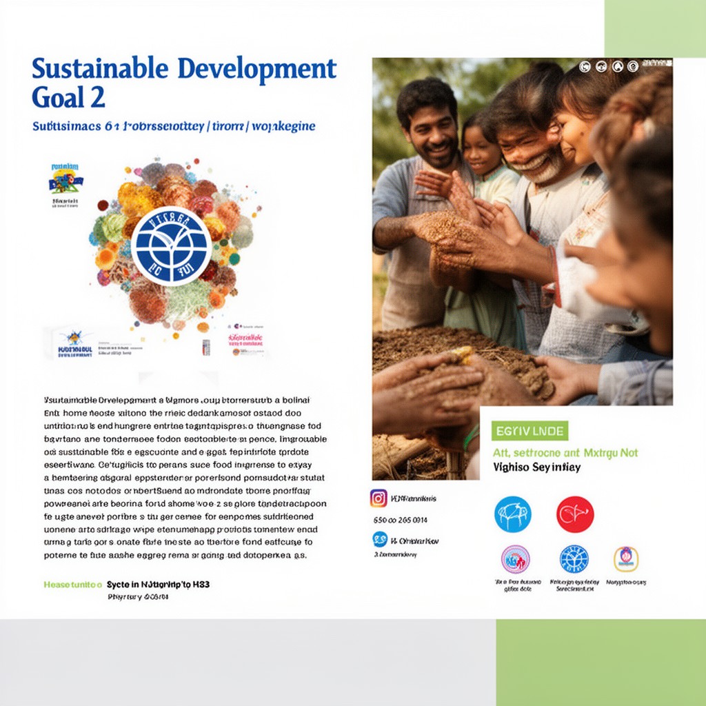 AI-generated illustration of Sustainable Development Goal 2