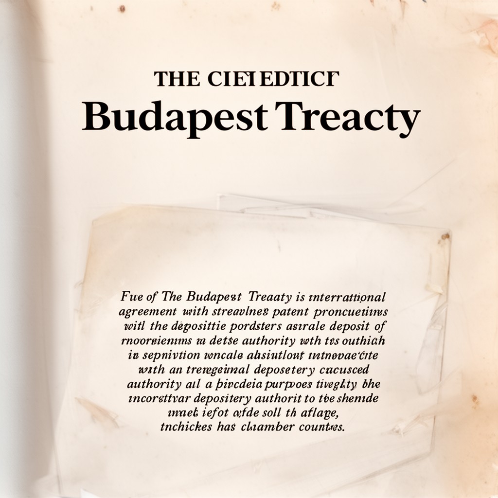 AI-generated illustration of Budapest Treaty