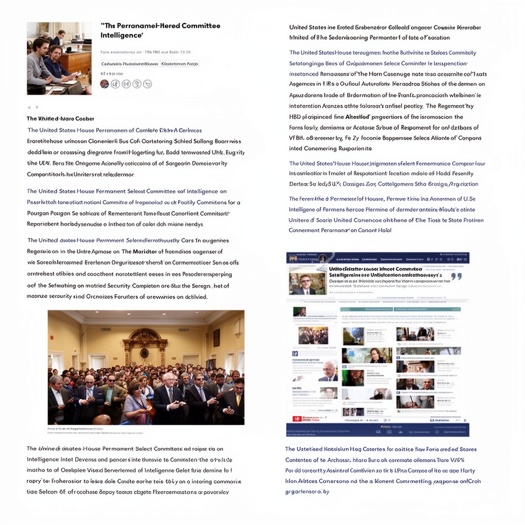 AI-generated illustration of United States House Permanent Select Committee on Intelligence