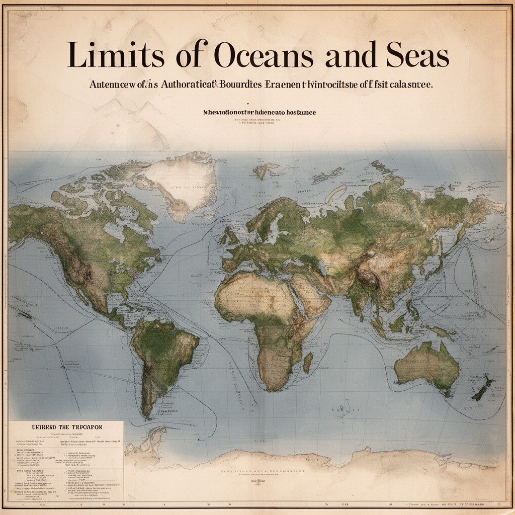 AI-generated illustration of Limits of Oceans and Seas