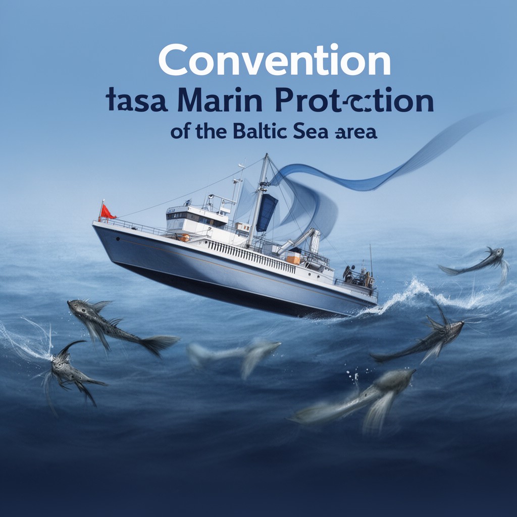 AI-generated illustration of Convention on the Protection of the Marine Environment of the Baltic Sea Area