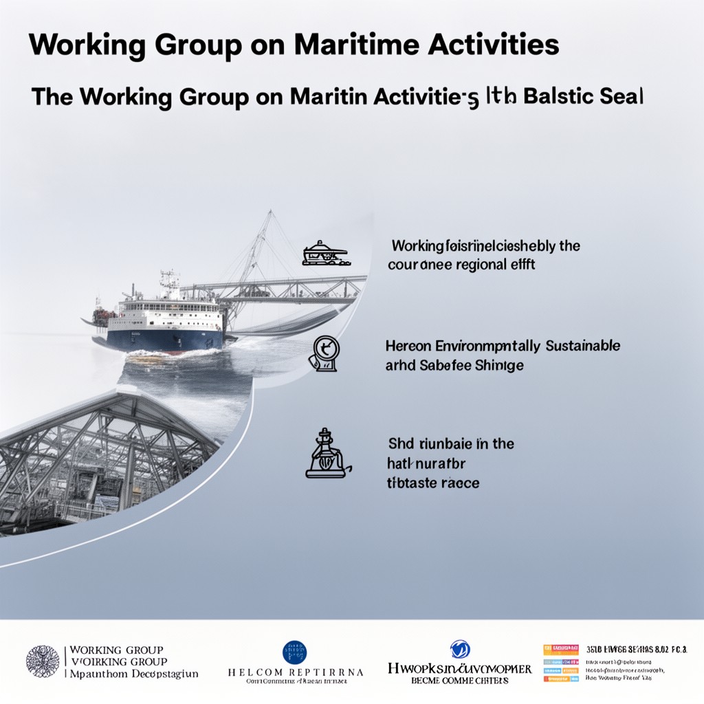 AI-generated illustration of Working Group on Maritime Activities