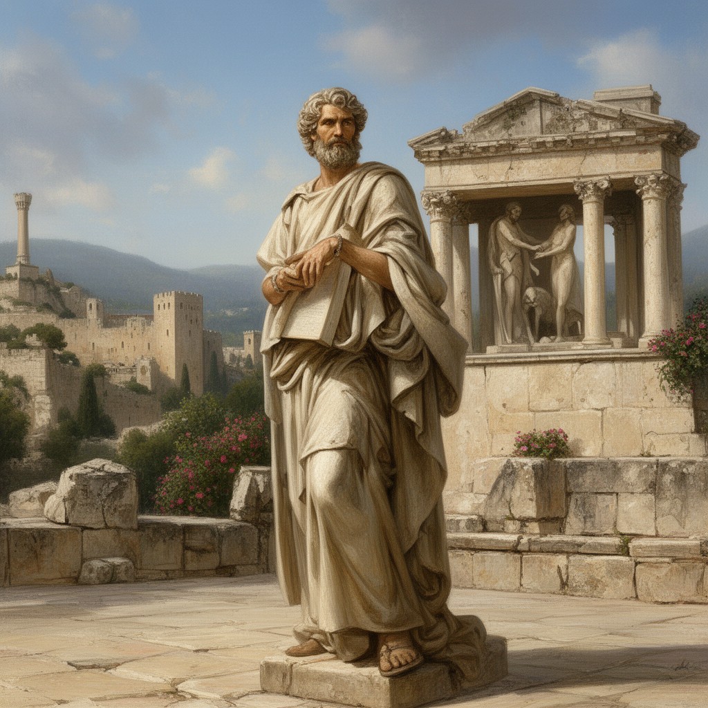 AI-generated illustration of John Hyrcanus I