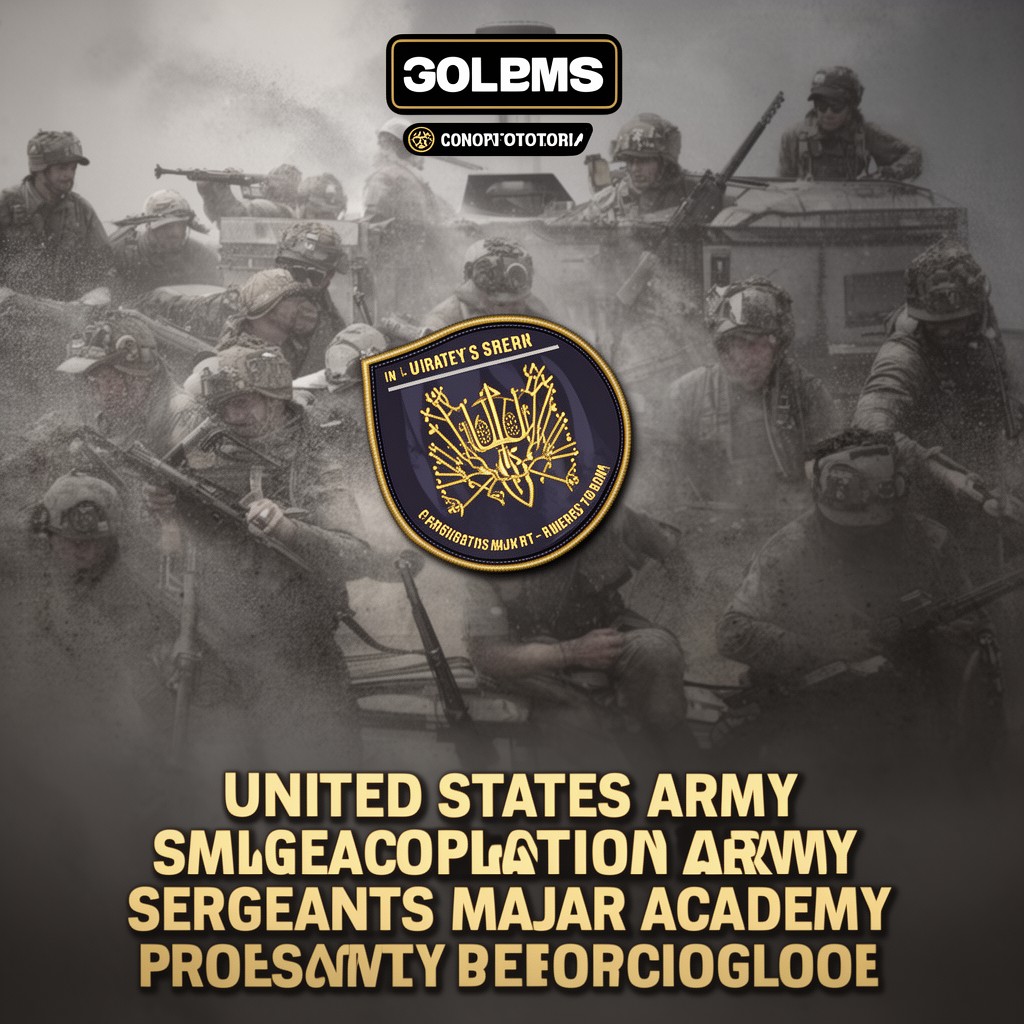 AI-generated illustration of United States Army Sergeants Major Academy