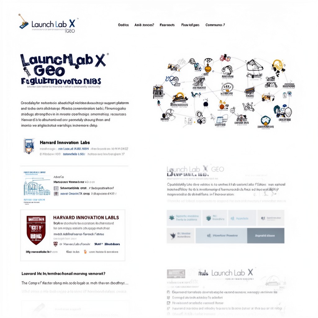 AI-generated illustration of Launch Lab X GEO
