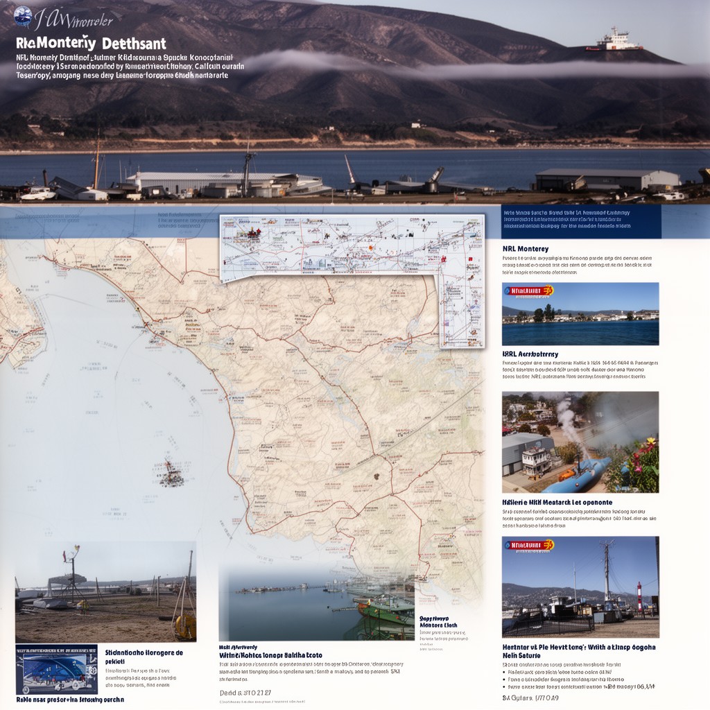 AI-generated illustration of NRL Monterey detachment