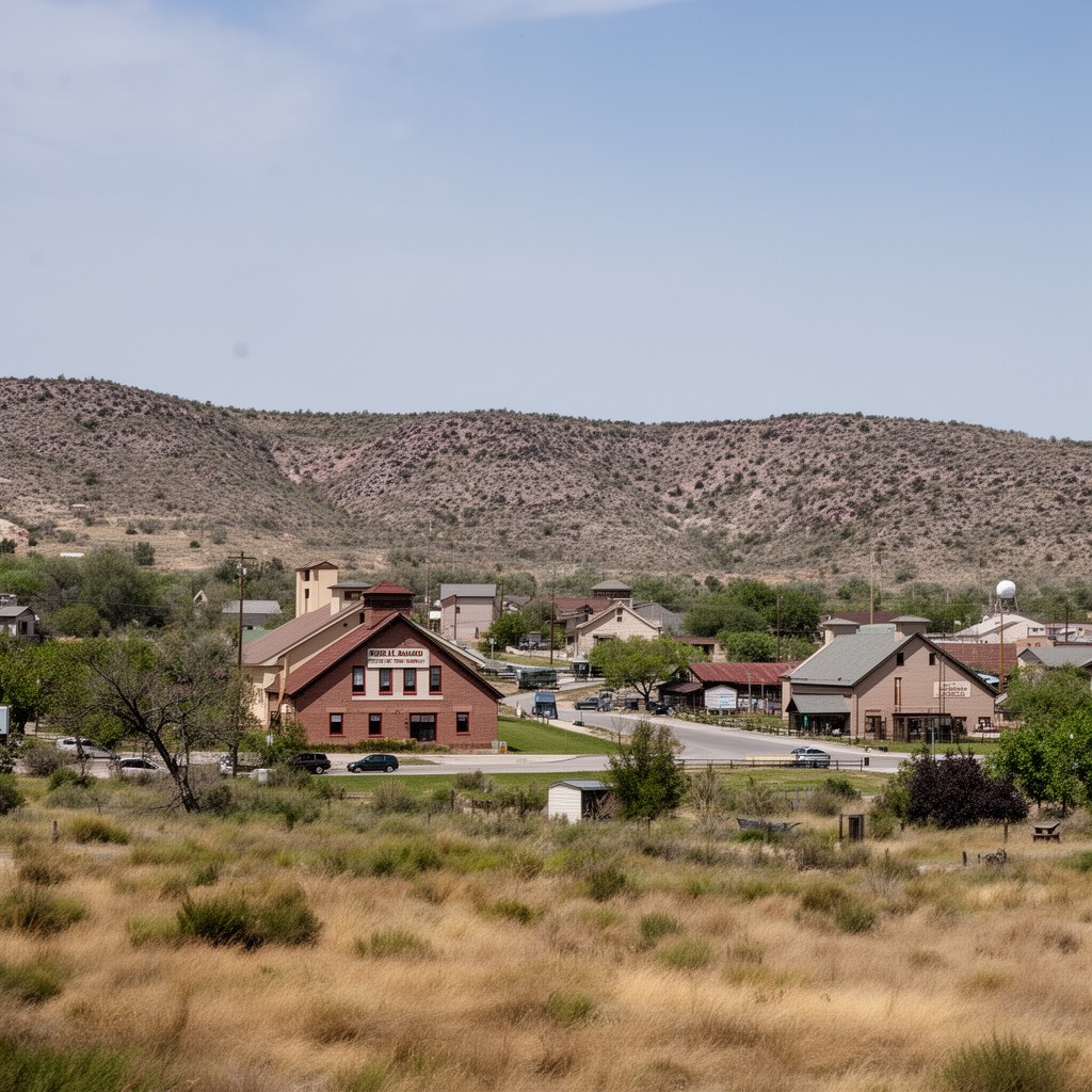 AI-generated illustration of Fort Bayard Historic District