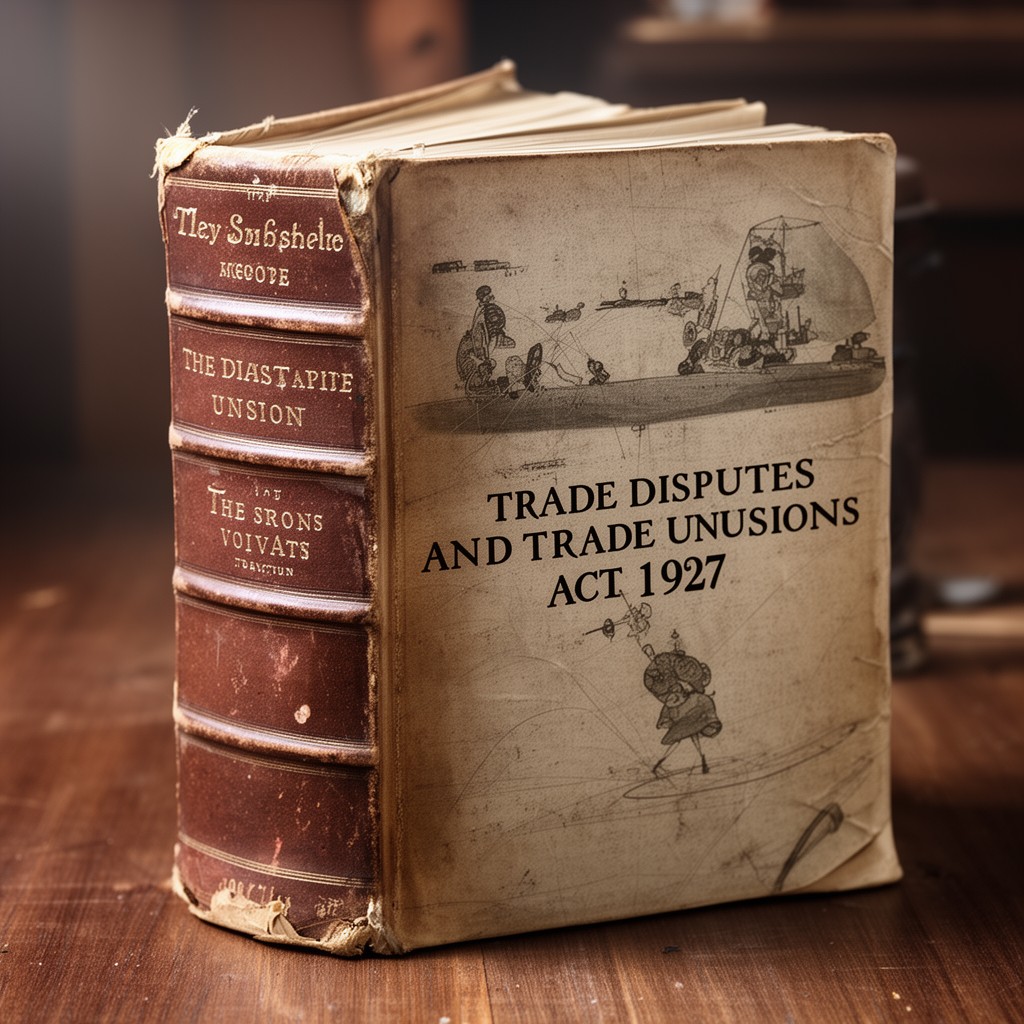 AI-generated illustration of Trade Disputes and Trade Unions Act 1927