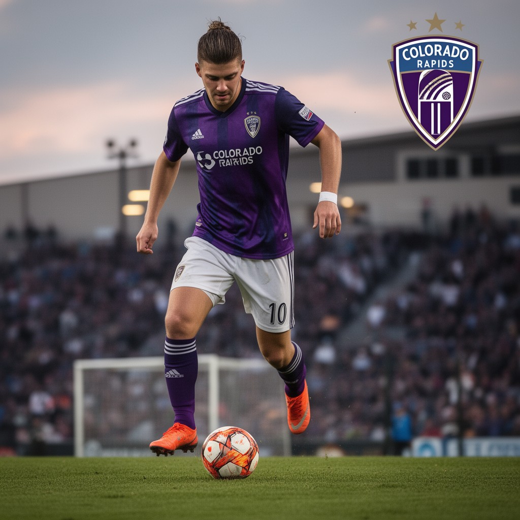 AI-generated illustration of Colorado Rapids