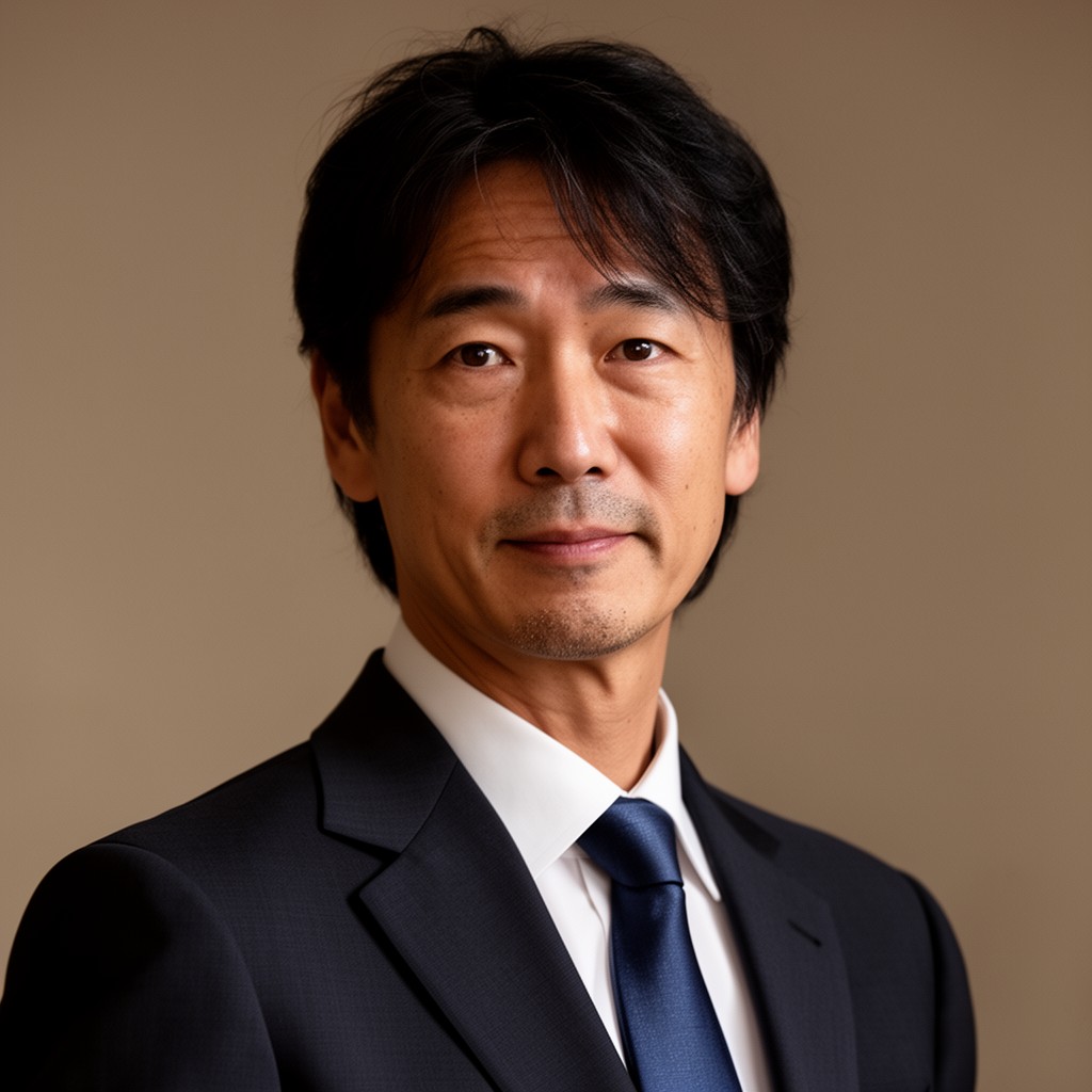 AI-generated illustration of Hiroyuki Sanada