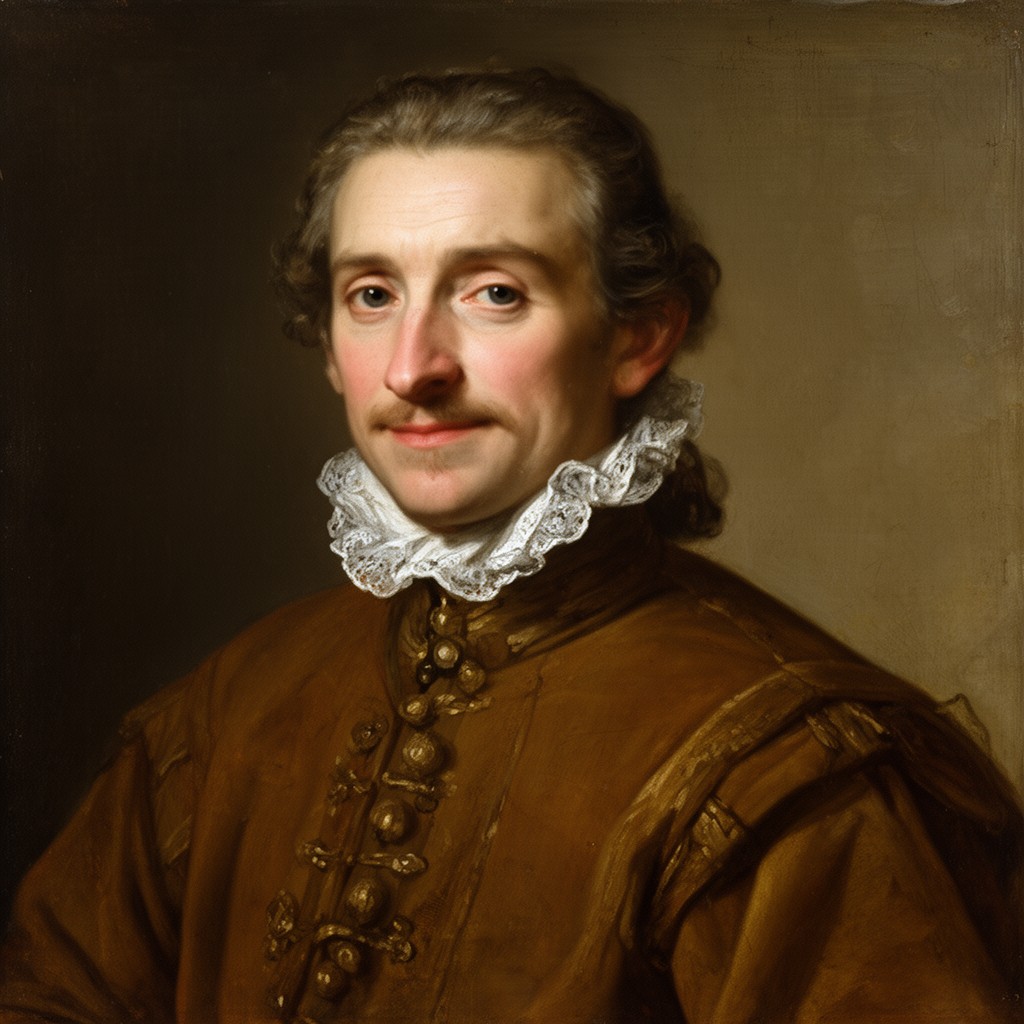 AI-generated illustration of Jan van der Meer I