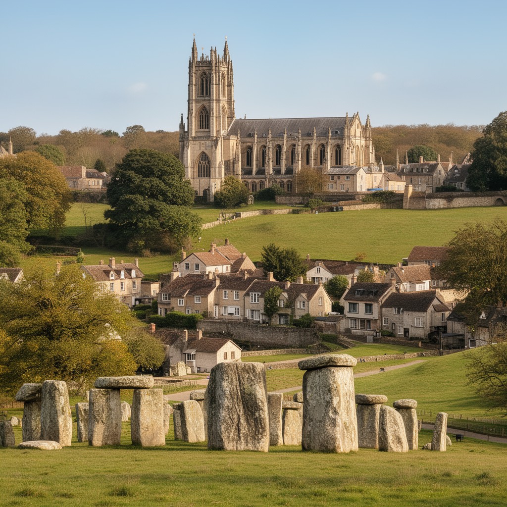AI-generated illustration of Salisbury
