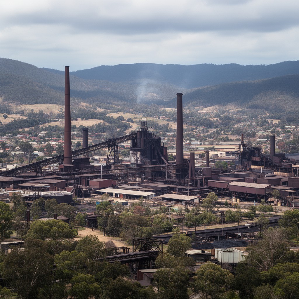 AI-generated illustration of Lithgow
