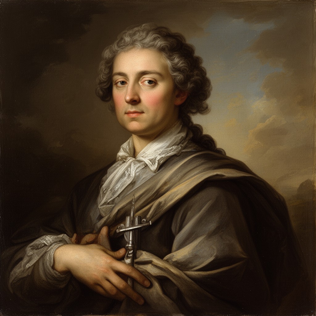 AI-generated illustration of Jean Restout the Younger