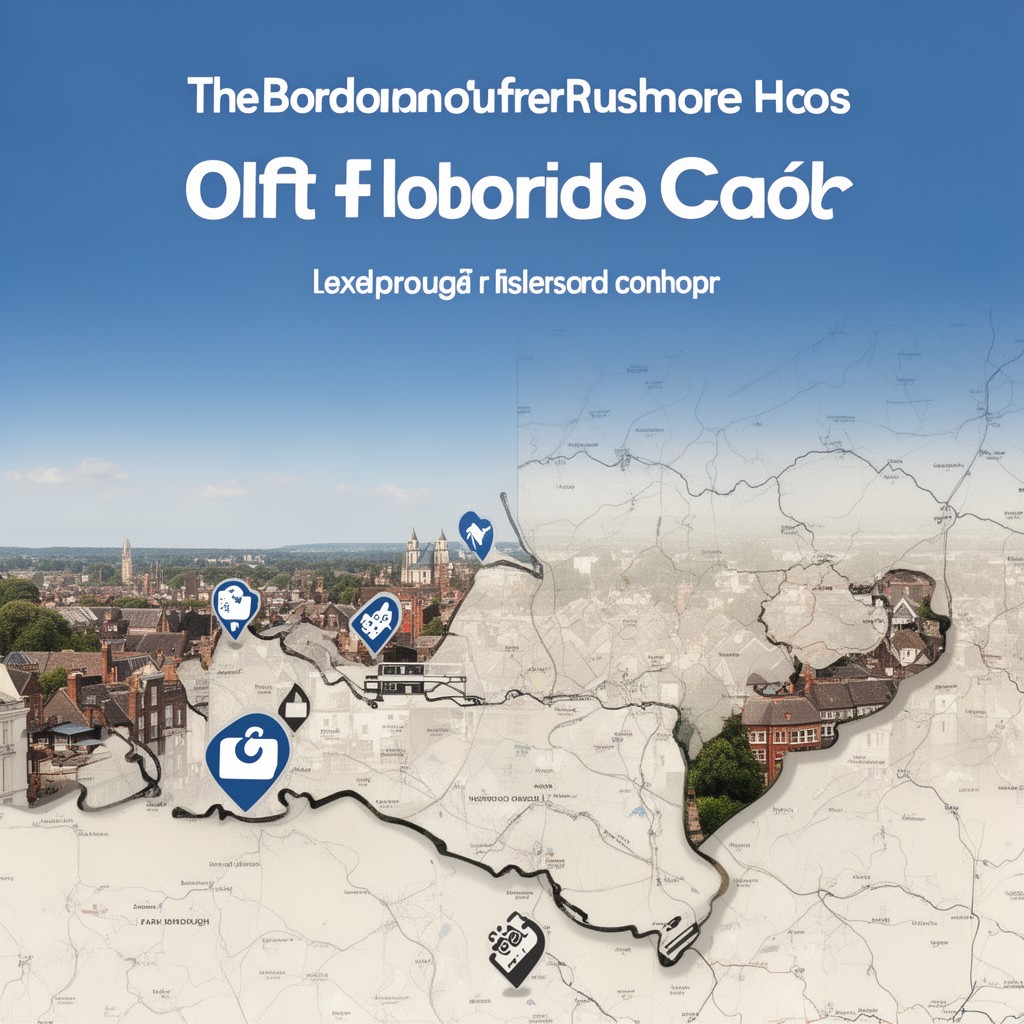 AI-generated illustration of Borough of Rushmoor