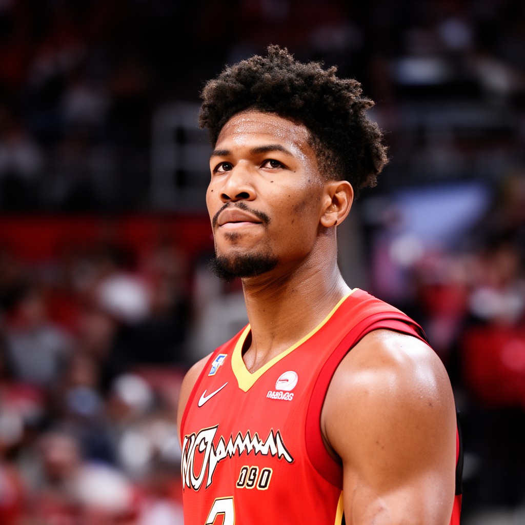 AI-generated illustration of Jimmy Butler