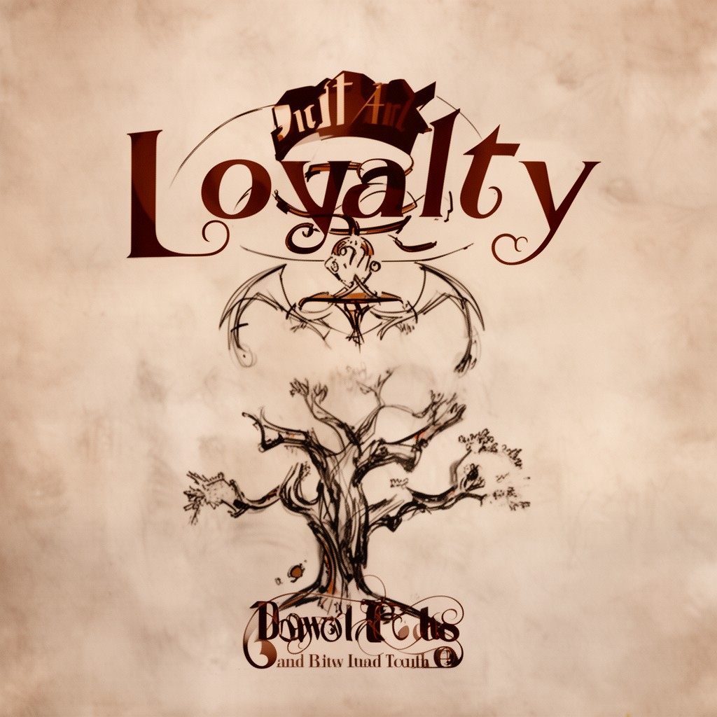 AI-generated illustration of “Loyalty and Truth”