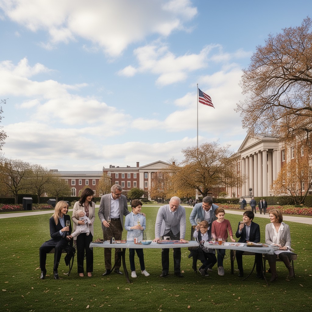 AI-generated illustration of Klarman family
