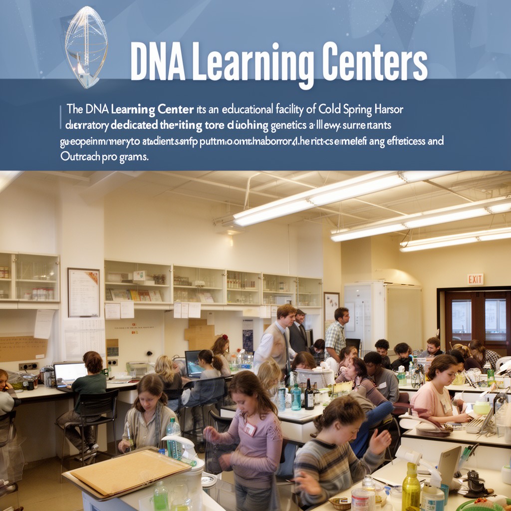 AI-generated illustration of DNA Learning Center