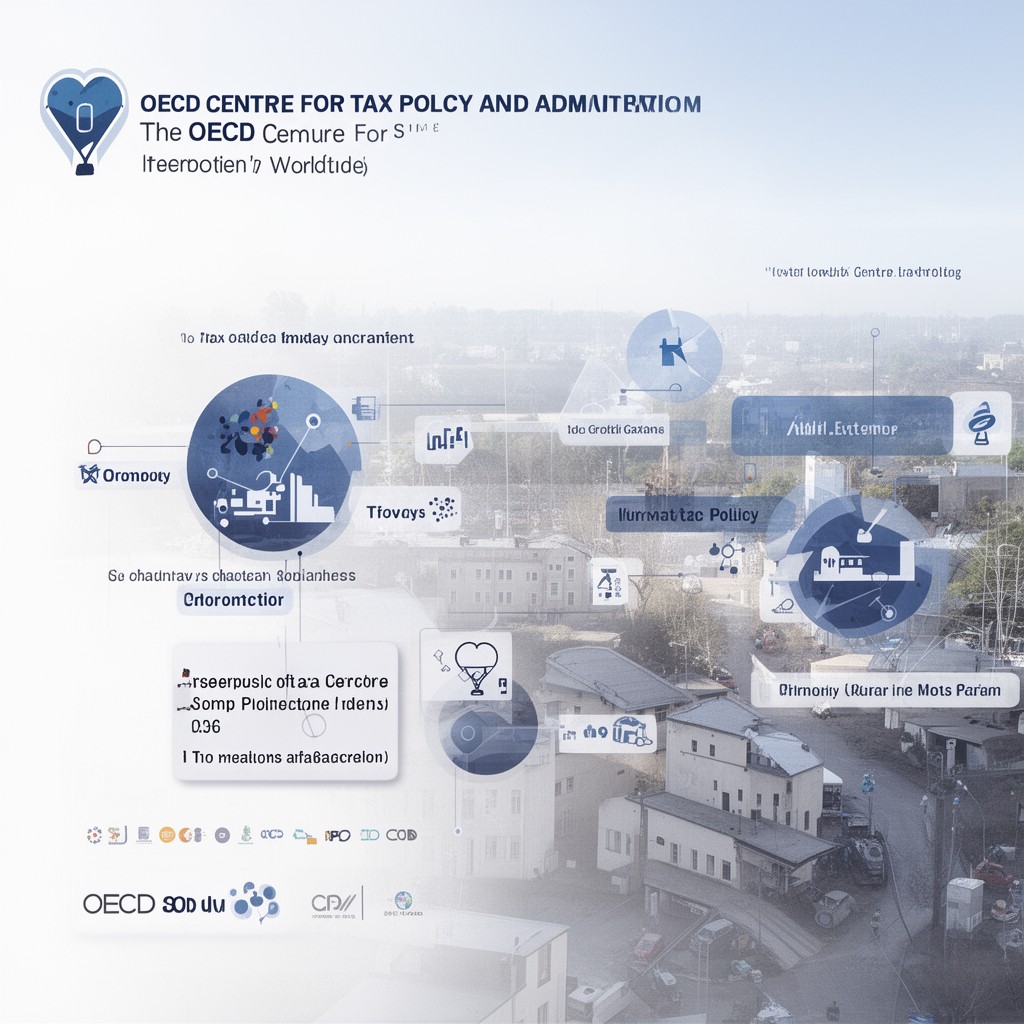 AI-generated illustration of OECD Centre for Tax Policy and Administration