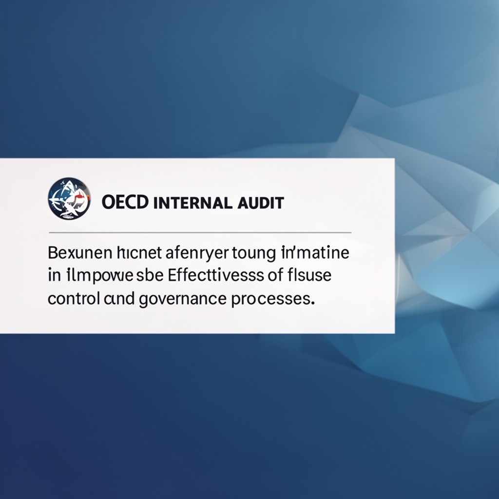 AI-generated illustration of OECD Internal Audit