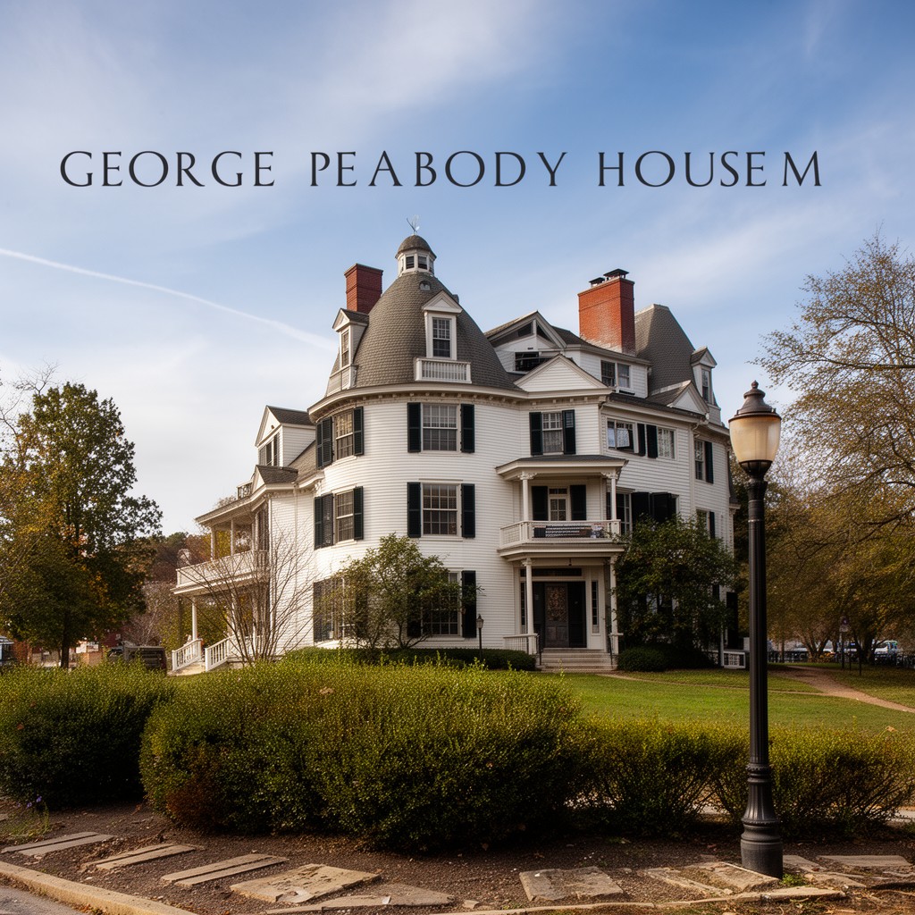 AI-generated illustration of George Peabody House Museum