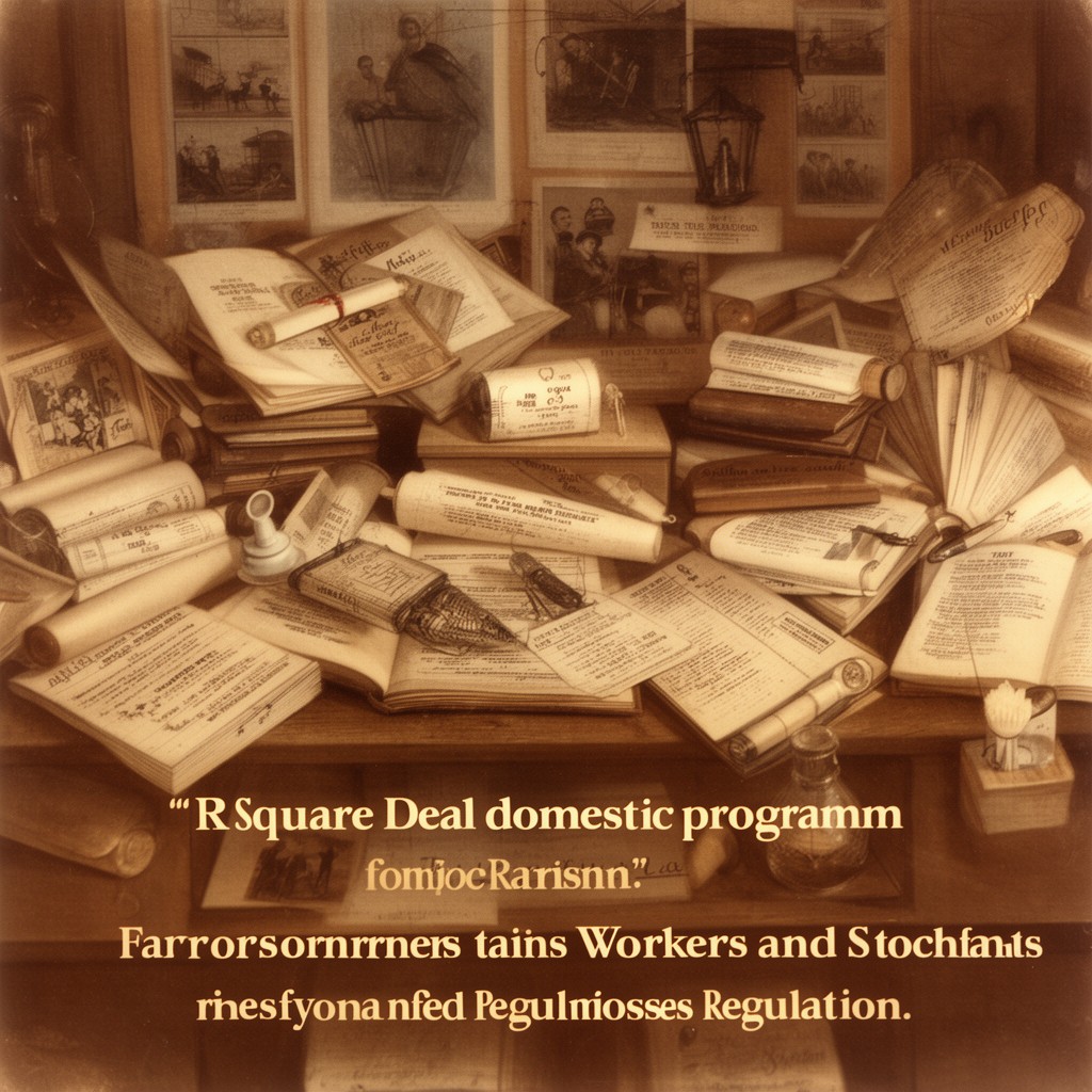 AI-generated illustration of Square Deal domestic program