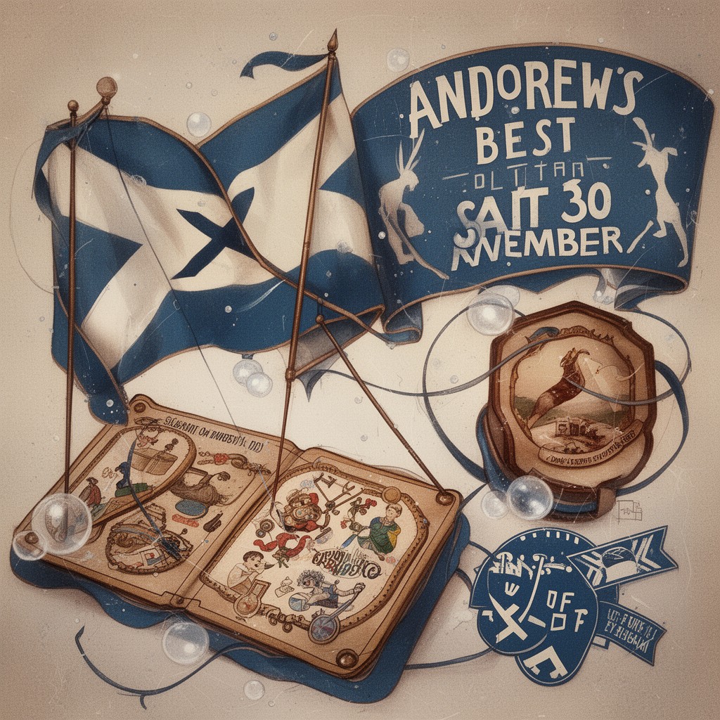 AI-generated illustration of Saint Andrew's Day